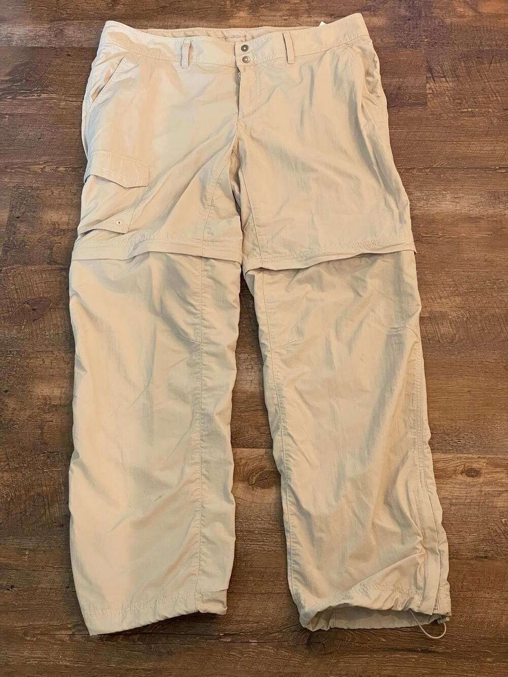 Columbia PFG omnishade convertible tan pants 14REG